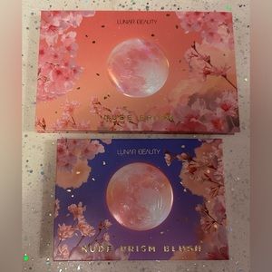 Lunar Beauty (Manny MUA) Nude Prism Eyeshadow & Blush Palettes Bundle!!!